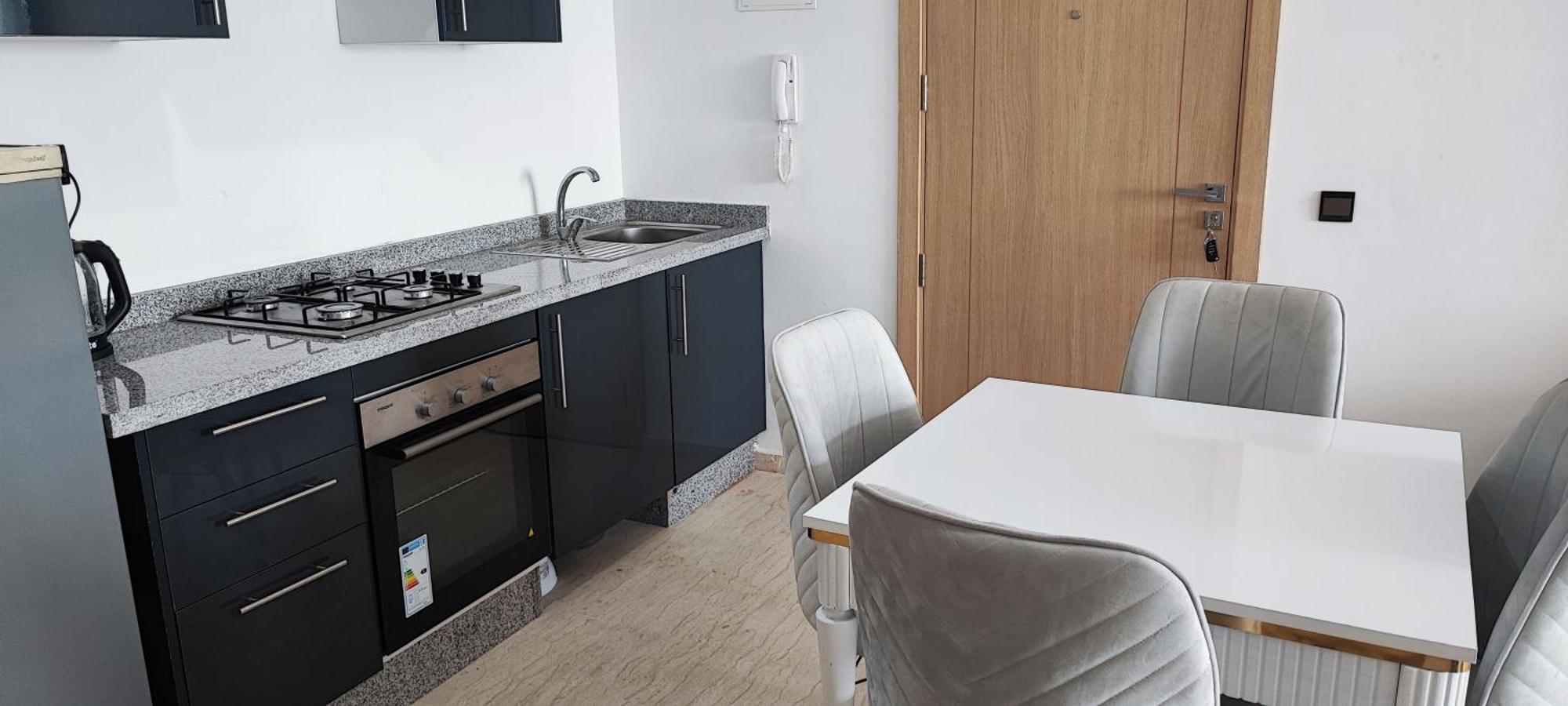 Magnifique Appartement De Standing A Tanger Avec Vue Sur Mer Et Acces Piscine Exterior foto