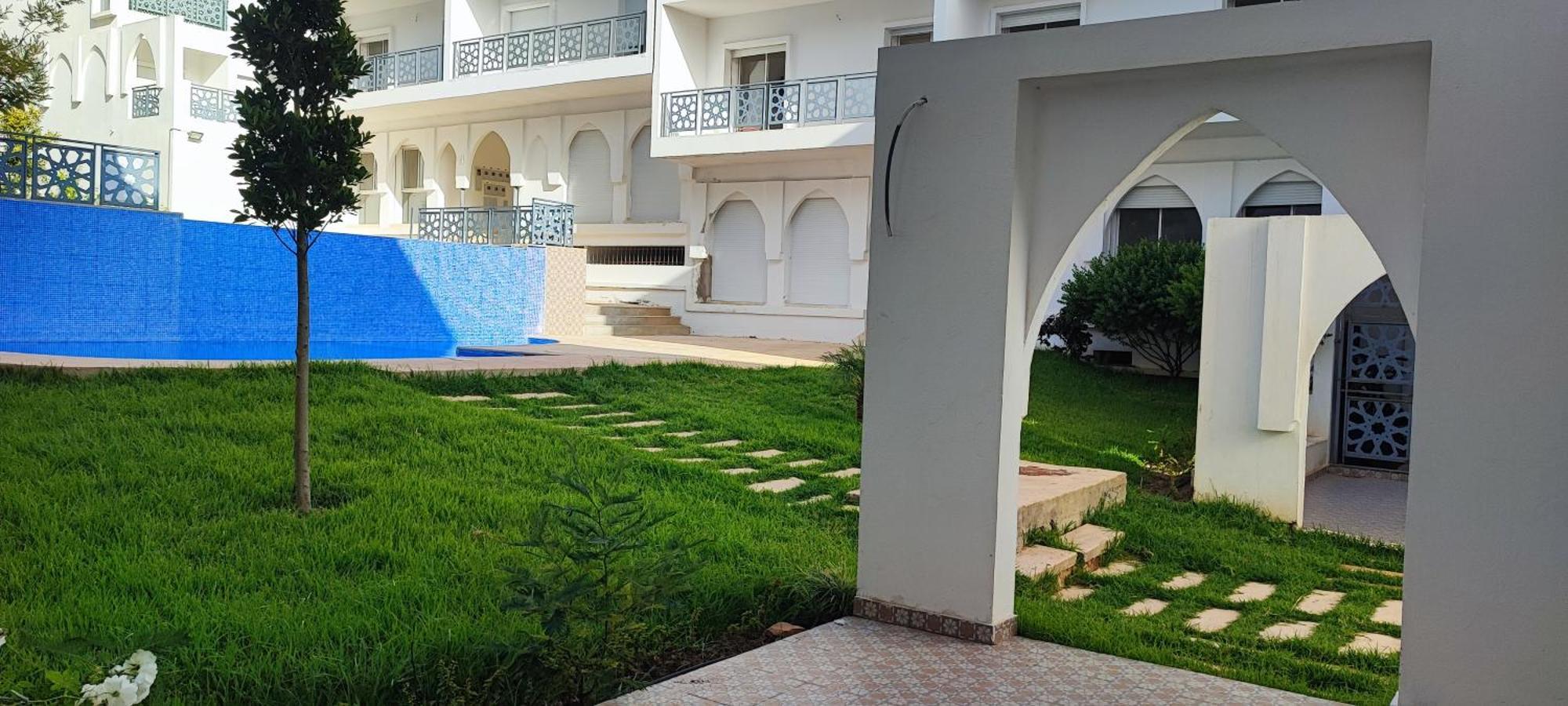 Magnifique Appartement De Standing A Tanger Avec Vue Sur Mer Et Acces Piscine Exterior foto